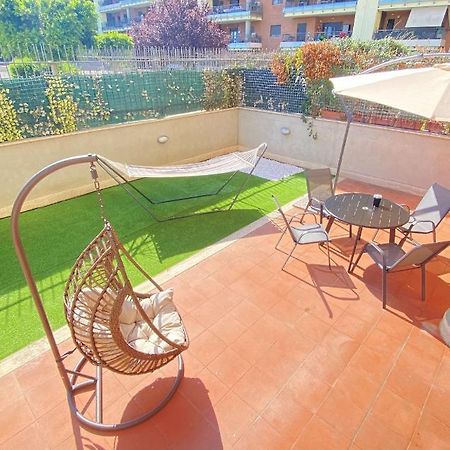 Sun Nest Apartment - Terrace & Garage Fiumicino Ngoại thất bức ảnh
