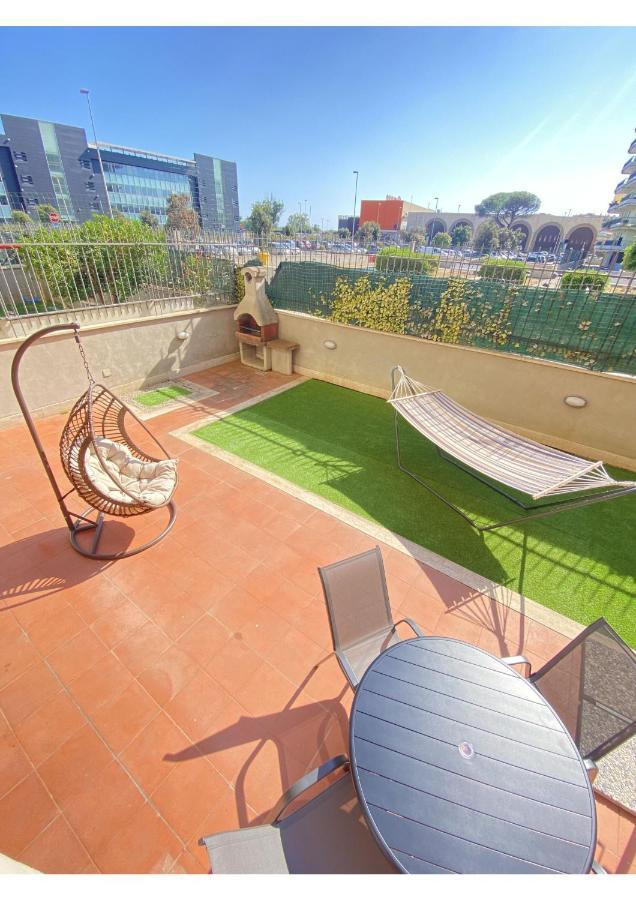 Sun Nest Apartment - Terrace & Garage Fiumicino Ngoại thất bức ảnh