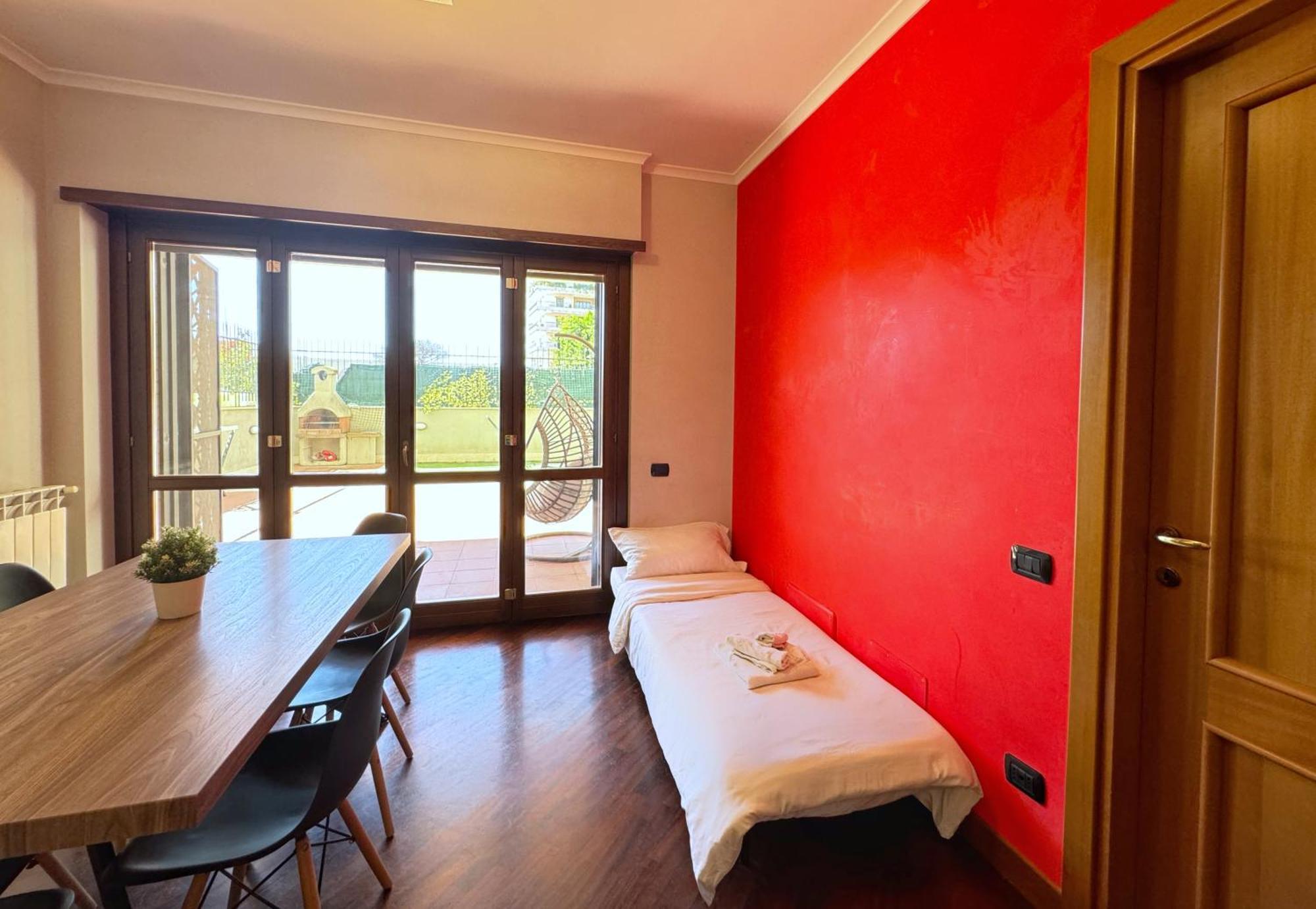 Sun Nest Apartment - Terrace & Garage Fiumicino Ngoại thất bức ảnh